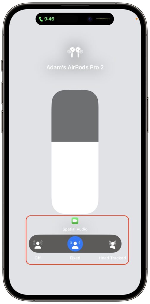 How to Avoid Head-Tracked Spatial Audio for FaceTime Audio Calls